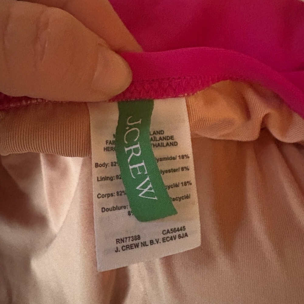 JCREW ruched bandeau one piece - Picture 5 of 7